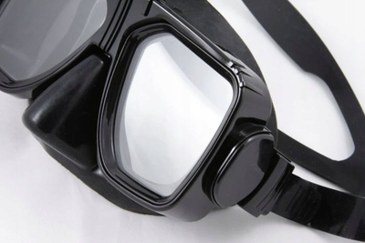 Maskë zhytje Scuba Xrec 3357, mbajtëse për GoPro HERO 11, e zezë