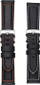 Rrip ore ASUS VivoWatch 5, lëkurë, vihet kollaj, i zi me qepje të bardha