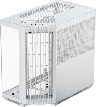Kasë kompjuteri Apnx APCM VI01003.21, Mid Tower, panel i përparmë ABS, e bardhë
