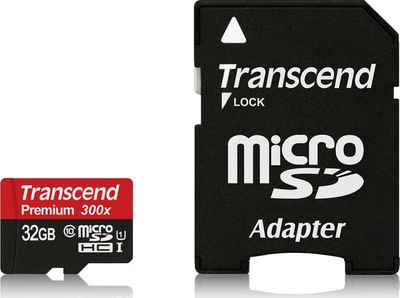 Memorie Transcend Premium MicroSDHC, 32 GB