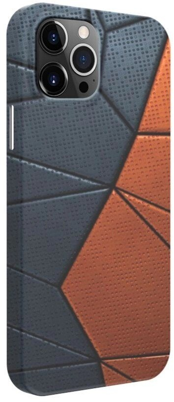 Mbulesë e pasme iLike për iPhone 12 12 Pro, dizajn i personalizuar, blu kuqe