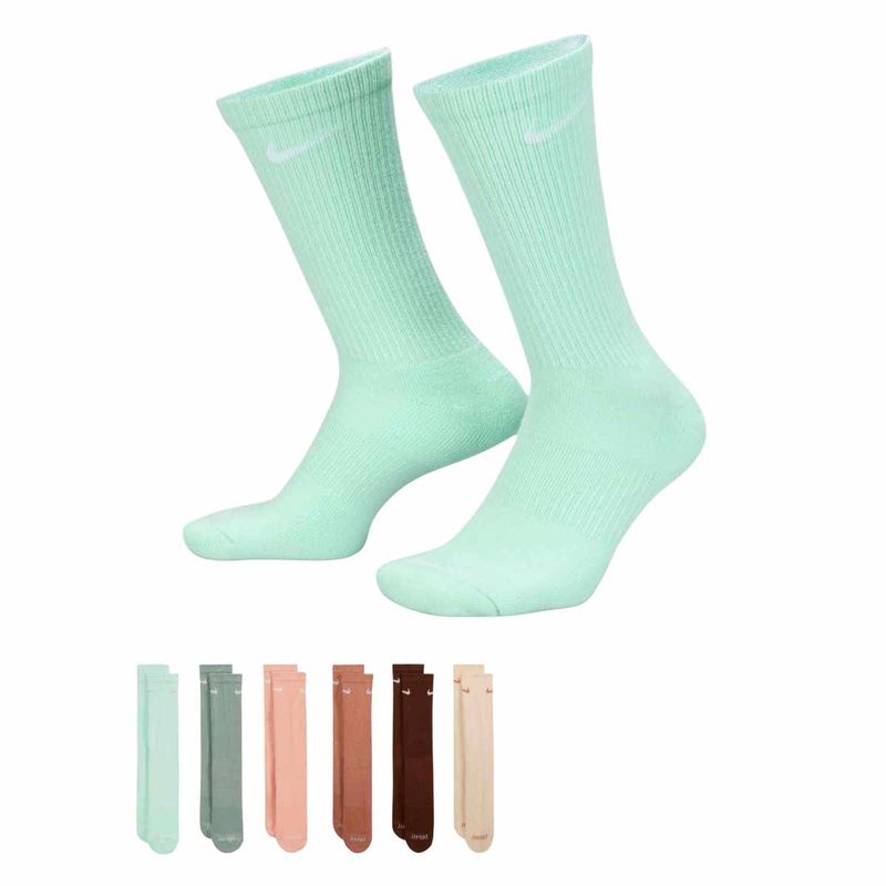Çorape sportive Nike Everyday Plus Cush SX6897 971, set 6 palë, Dri FIT, multicolor