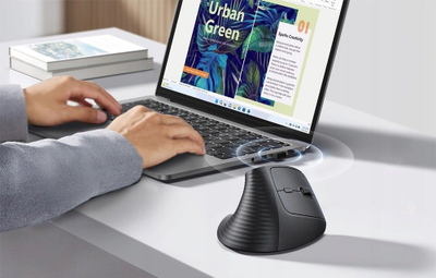 Maus wireless Ugreen M571, vertikal, Bluetooth 2.4GHz, i zi