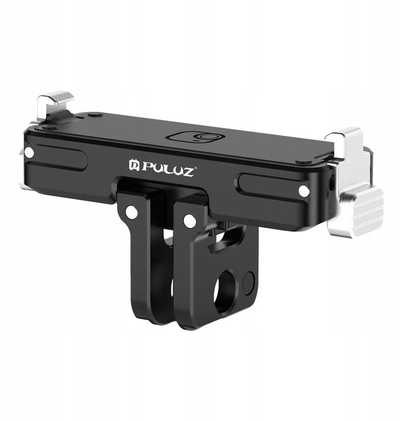 Mbajtëse magnetike Puluz GO Ultra, aliazh alumini, filetë 1/4", e zezë