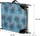 Shezlong plazhi NILS NC1641, palos, 186x53 cm, blu me palma