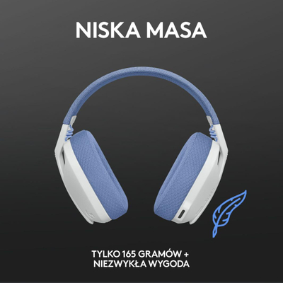 Kufje Logitech G435, të bardha