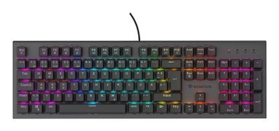 Tastierë GENESIS Thor 303, QWERTZ, RGB, e zezë