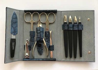 Set për manikyr DuKas PL 252BK, 10 pjesë