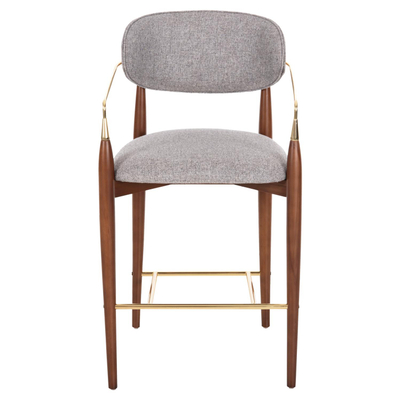 Stol bari Sirus Plus 52×59×101 Hcm (HM18147.04), ari/ gri