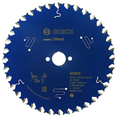 Teh sharre rrethore Bosch Expert, 165mm, 36 dhëmbë, vrimë 20mm