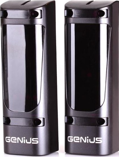 Set automatizimi portë Genius G-Bat 400, për porta me dy kanata deri 8m, motor 230V, gri