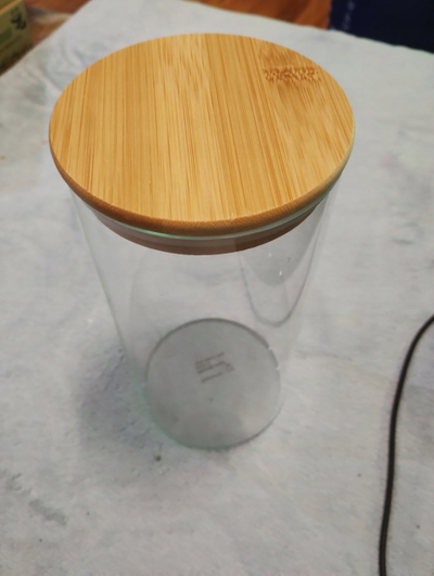 Kavanoz qelqi Zeller, 1400 ml, kapak tape, transparent