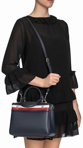 Çantë krahu Tommy Hilfiger Cool Hardware Satchel