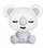 Lampë tavoline për kalamaj ZumaLine Koala, LED 3W, 26cm, gri