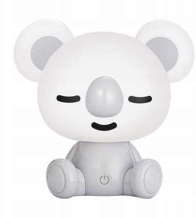 Lampë tavoline për kalamaj ZumaLine Koala, LED 3W, 26cm, gri