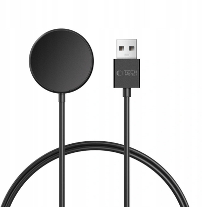 Kabëll karikues magnetik Tech-Protect MC03 Ultraboost, 100cm, USB A, i zi