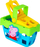 Loje shportë Peppa Pig Shape Sorter Basket, me tinguj muzikorë, 6 copa forme, shumëngjyrëshe