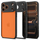 Mbrojtëse telefoni Spigen Ultra Hybrid për iPhone 17 Pro Max, transparente, me kornizë të zezë fleksible