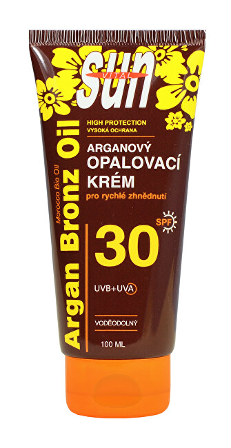Krem dielli Vivaco Argan SPF 30, 100 ml