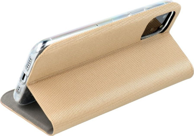 Këllëf tip libër Case Sensitive për Samsung Galaxy A14 4G, me magnet, ngjyrë gold