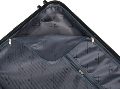 Valixhe e mesme Peterson Stylish, ABS, 4 rrota 360°, gri
