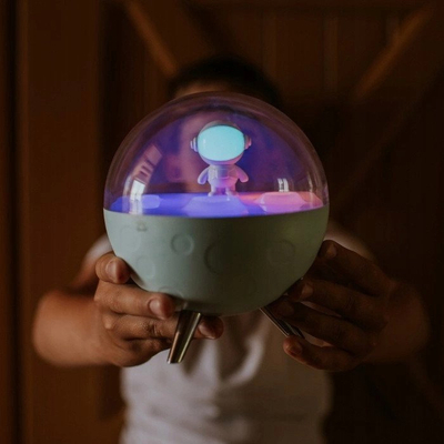 Ноќна ламба Marys Moon Lamp, LED, полначлива, бела