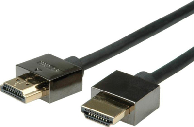 Kabllo HDMI Roline 11.04.5596, 1.5m, dy fisha HDMI A, e zezë