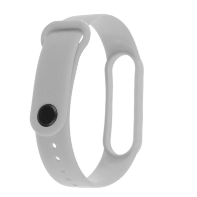 Rrip silikoni për Xiaomi Mi Band 5/6, që s’e ha djersa, gri