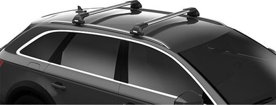 Шина за таван Thule WingBar Edge, аеродинамична, алуминиумска, сребрена