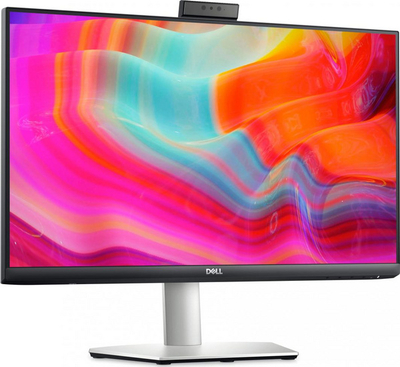 Monitor Dell S2422HZ, 23.8", Full HD, i zi/i argjend