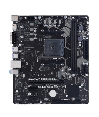 Pllakë amë Biostar B550MH 3.0 AMD B550 Socket AM4 micro ATX
