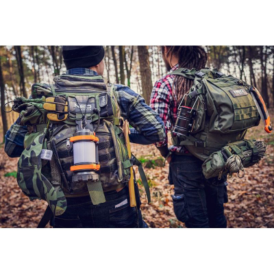 Çantë shpine turistike Neo Tools Neo 40, 40L, poliester 600D, jeshile e errët
