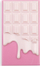Paletë sysh Revolution I Heart Revolution Rose Cream Chocolate, 8 ngjyra, mat dhe metalik, rozë