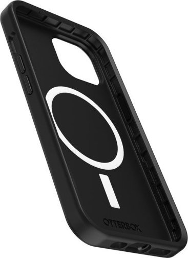 Kapak telefoni OtterBox Symmetry Series me MagSafe, për iPhone 15 Plus Max, i zi