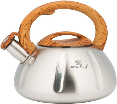 Cajnik KingHoff KH-3291, 3.0L, çelik inox, argjendtë