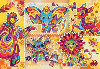 Puzzle Clementoni Disney Classic, 1000 copa, format kompakt, shumëngjyrësh