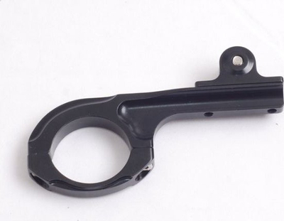 Mbajtëse biçiklete XREC Tube Mount, për GoPro dhe SJCAM, alumin, e zezë