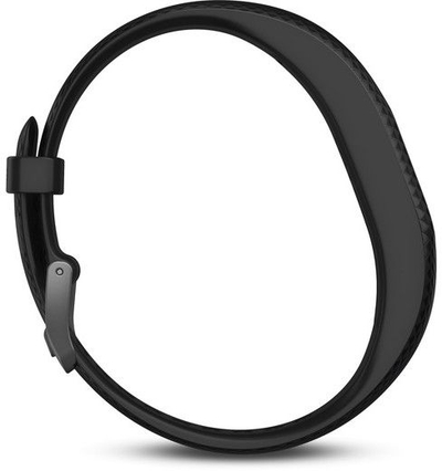 Byzylyk për aktivitet Garmin Vivofit 4, ekran me ngjyra, i papërshkueshëm nga uji, i zi