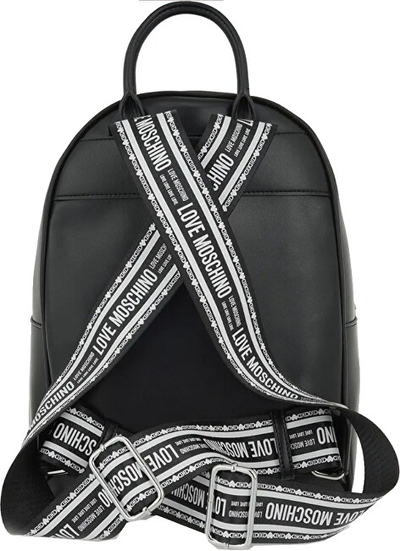 Çantë shpine për femra Love Moschino, e zezë