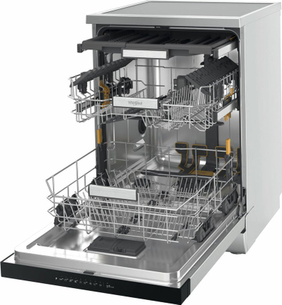 Enëlarëse Whirlpool W7F HP43X, 15 sete, inoks, klasa C