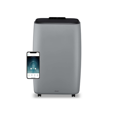 Kondicioner portativ Duux North Smart DXMA22, 9000 BTU, kontroll smart, gri e hapur