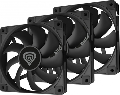 Ftohës Genesis Oxal 120 Black 3-pack (NGF-2043)