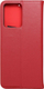 Këllëf telefoni Forcell Smart Pro për Xiaomi Redmi Note 12 4G, lëkurë, me kapak, burgundy
