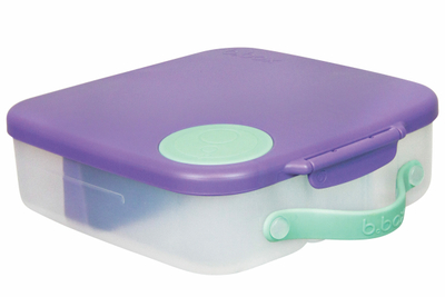 Kuti dreke b.box Lunch Box, me ndarje të brendshme, me dorezë, blu slate
