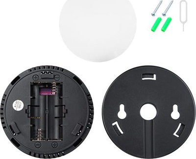 Detektor monoksidi karboni Tuya Smart, Wifi, alarm inteligjent, i bardhë
