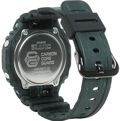 Orë për meshkuj Casio G-SHOCK GA-2100FR-3AER, e gjelbër