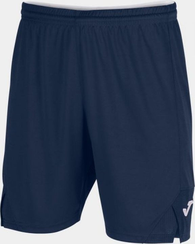 Shorc sportiv Joma Toledo II, 100% poliester, Micro-Mesh, blu e errët