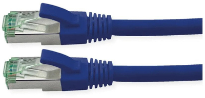 Kabllo rrjeti ROLINE RM S FTP Cat.6A, 0.5m, blu