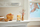 Qiri me erë Yankee Candle Autumn Sunset Signature Tumbler, 567g, me enë qelqi, bezhë