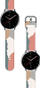 Rrip ore Moro për Samsung Galaxy Watch 46mm, silikon, me bojatisje kamuflazh me shum ngjyra